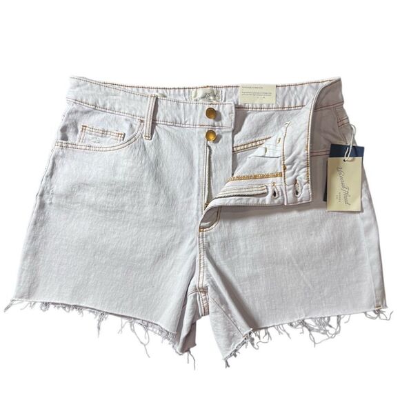 Universal threads vintage midi Jean shorts white size 12/31 - Picture 3 of 16